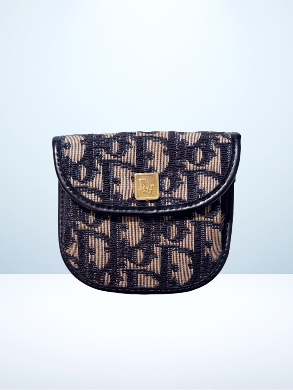 Vintage Dior Trotter Coin Purse (Oblique)